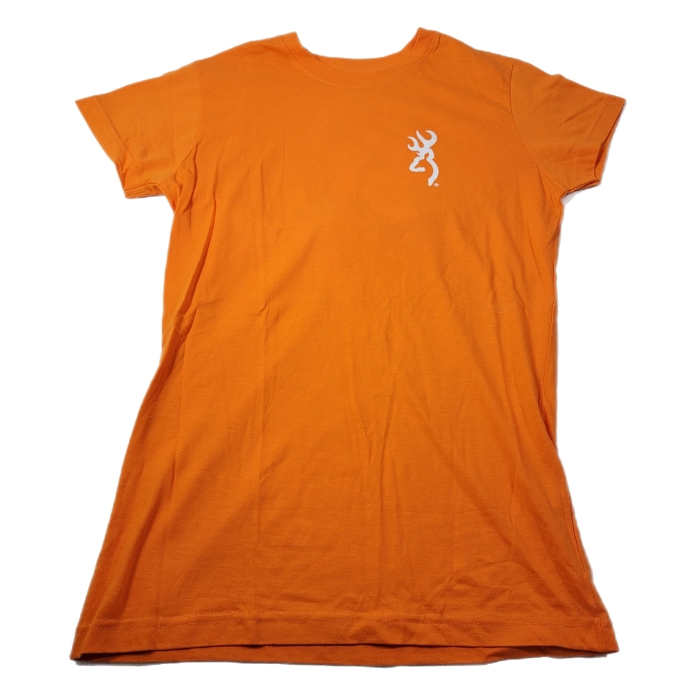 Womens size Large Browning Orange logo T-shirt.  NWOT